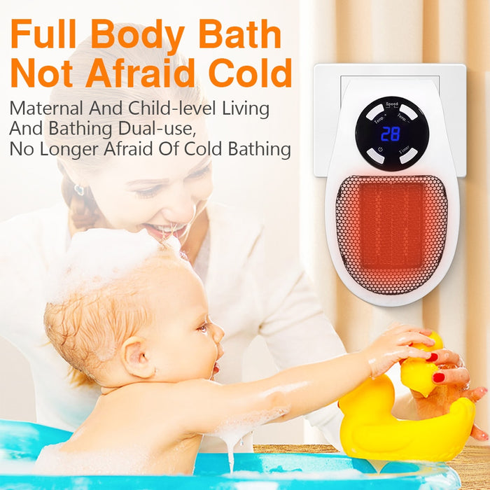 Portable Mini Radiator Remote Warmer Machine 500W General gadgets B68
