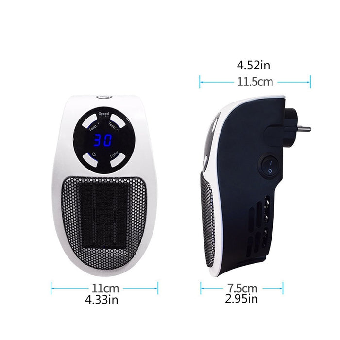 Portable Mini Radiator Remote Warmer Machine 500W General gadgets B68