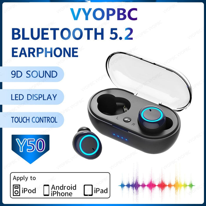 5.0  TWS Wireless Headphones Phone Bluetooth General gadgets B68