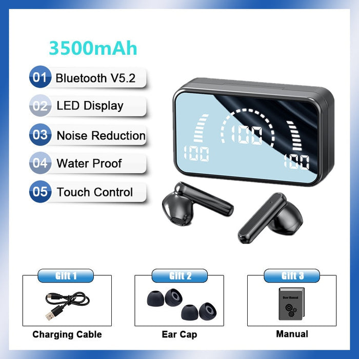 5.0  TWS Wireless Headphones Phone Bluetooth General gadgets B68