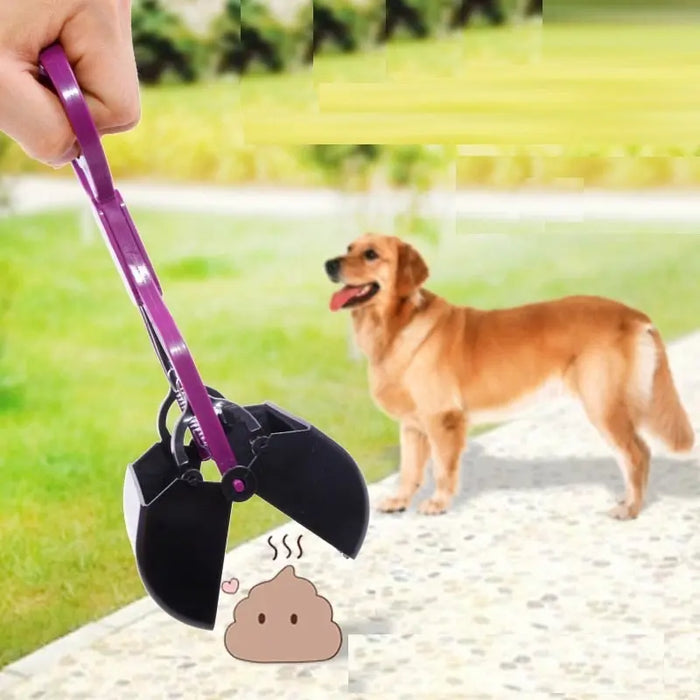 Long handle portable Folding Poop Scooper