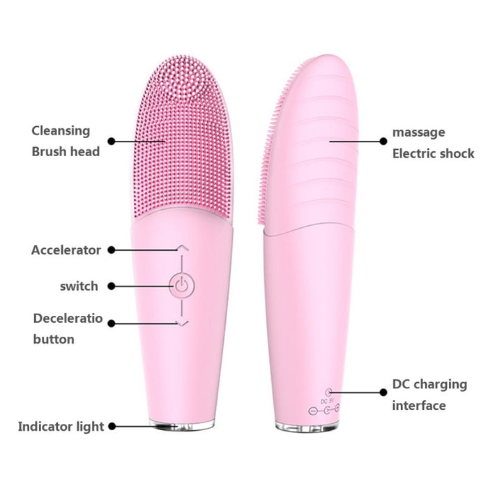 Electric Ultrasonic Waterproof Facial Cleansing Brush General gadgets B68