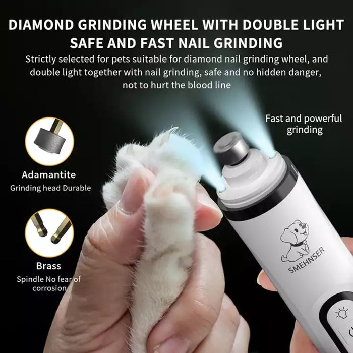 Electric LED Light Nail Grooming Trimmer General gadgets B68